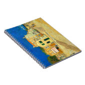 Die gelbe Hauslandschaft Kunst Van Gogh Notizblock (Rechte Seite)