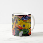 Die gelbe Kuh Franz Marc Kaffeetasse (VorderseiteRechts)