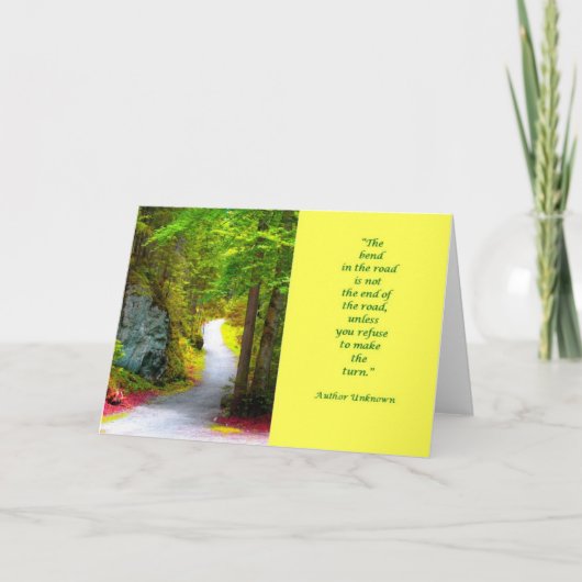 Die gelbe Straße Karte (Vorderseite)