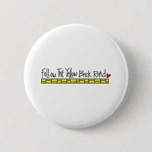Die gelbe Ziegelstein-Straße Button