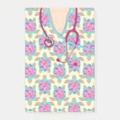 Die gelben medizinischen Insel-Schildkröten Post-it Klebezettel (Vorderseite)