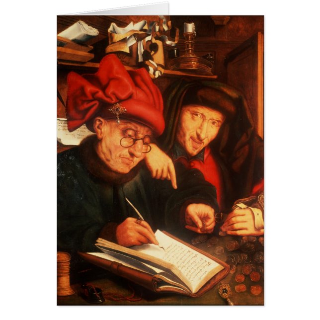 Die Geldgeber, nach Massys (Vorne)