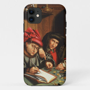 Die Geldgeber (Öl auf Eichenplatte) iPhone 11 Hülle