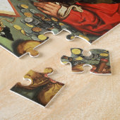 Die Geldgeber (Öl auf Eichenplatte) Puzzle (Seite)