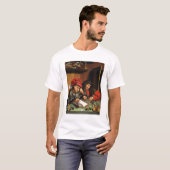 Die Geldgeber (Öl auf Eichenplatte) T-Shirt (Vorne ganz)