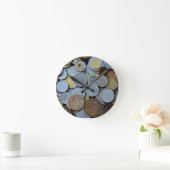 Die Gelduhr Runde Wanduhr (Zuhause)