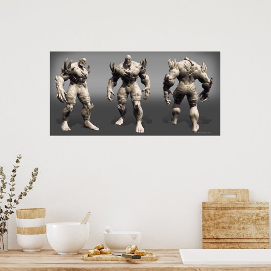 Die Gelegenheit Poster (Küche)