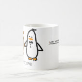 Die gelegentliche Penguins TASSE - "LIEBE IST (Mittel)