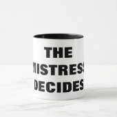 DIE GELIEBTE ENTSCHEIDET TASSE (Zentrum)