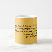 DIE GELIEBTE NJUGUNA POESIE-ALLES- GUTE ZUM KAFFEETASSE (Mittel)