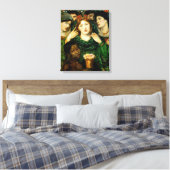 Die Geliebten (die Braut) Leinwanddruck (Insitu (Schlafzimmer))
