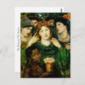 Die Geliebten (die Braut) Postkarte (Vorne/Hinten)