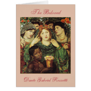 Die Geliebten von Dante Raphael Rossetti