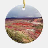 Die gemalte Wüste Keramikornament (Vorne)