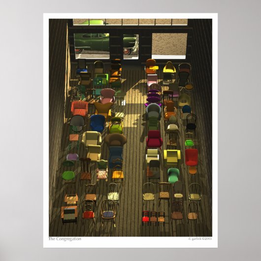 Die Gemeinde Poster (Vorne)