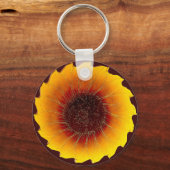 Die gemeinsame Sonnenblume Schlüsselanhänger (Vorderseite)