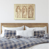 Die Gemeinschaft eines Ritters Leinwanddruck (Insitu (Schlafzimmer))