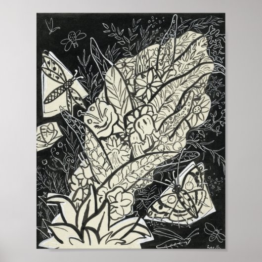 Die Gemeinschaft | Leo Gestel Poster (Vorne)