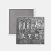 Die Gemeinschaft von sechs Aposteln Magnet (Vorderseite/Rückseite)