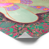 Die gemütliche Hexe Poster (Ecke)