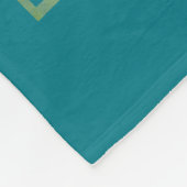 Die gemütliche Steppdecke des schlafenden Fleecedecke (Ecke)