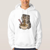 Die gemütlichen Katzenklumpen. Hoodie (Vorderseite)