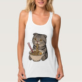 Die gemütlichen Katzenklumpen. Tank Top (Vorderseite)