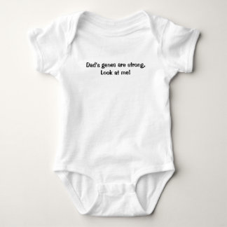 Die Gene des Vaters sind stark - Funny Baby Bodysu Strampler