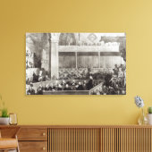 Die Generalversammlung der Kirk von Schottland Leinwanddruck (Insitu (Wohnzimmer))