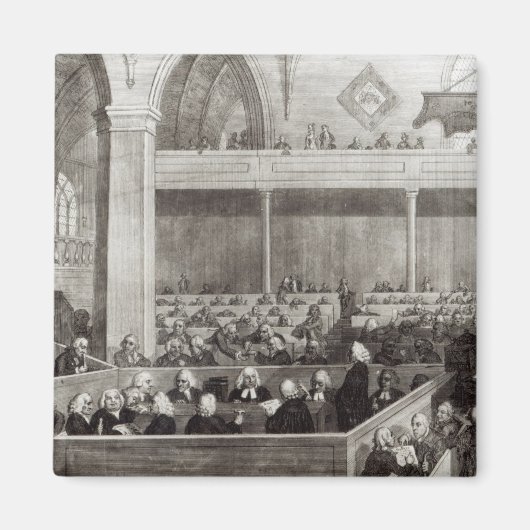 Die Generalversammlung der Kirk von Schottland Magnet (Vorne)