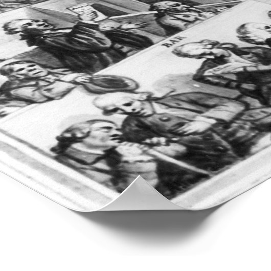 Die Generalversammlung der Kirk von Schottland Poster (Ecke)