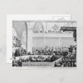 Die Generalversammlung der Kirk von Schottland Postkarte (Vorne/Hinten)