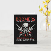Die Generation der Boomer, bevor alles, was Sie Si Karte (Gelbe Blume)