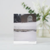 "Die Genesung allein wird..." — Emily Dickinson. Postkarte (Stehend Vorderseite)