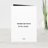 DIE GENIESSENE VATER DAY Card Karte (Rückseite)