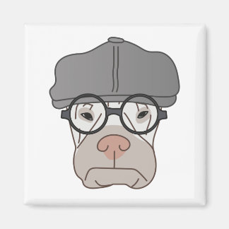 Die Gentlemans mürrisch Magneten - Kunst von Irina Magnet