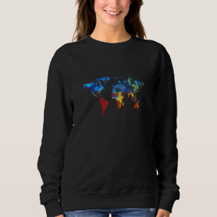 Die Geografie ist dort, wo sie bei Geography Teach Sweatshirt