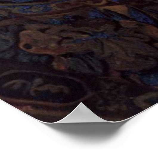 Die Geografin Canvas Print Poster (Ecke)