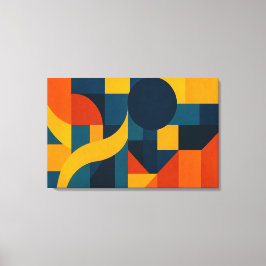 Die Geometrie der Emotion Leinwanddruck