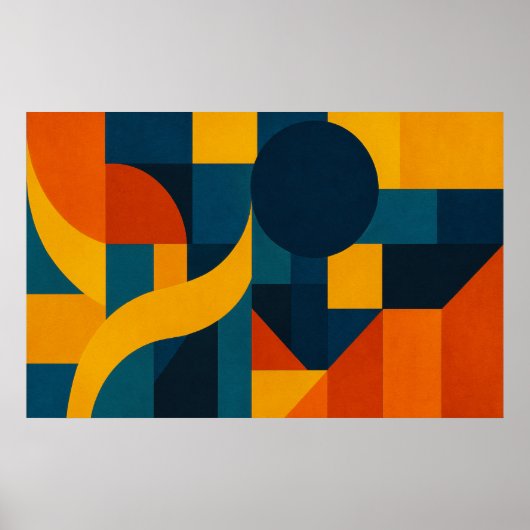 Die Geometrie der Emotion Poster (Vorne)