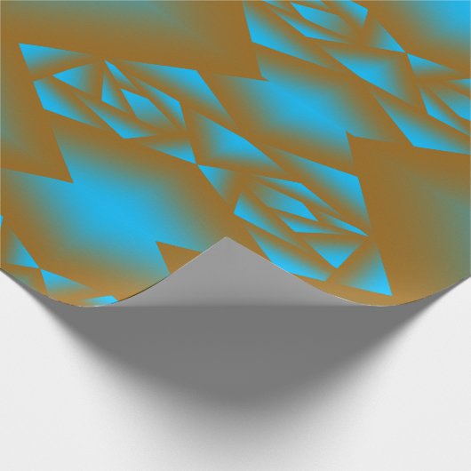 Die geometrische Abstrakte Kunst der Erde und des  Geschenkpapier (Ecke)