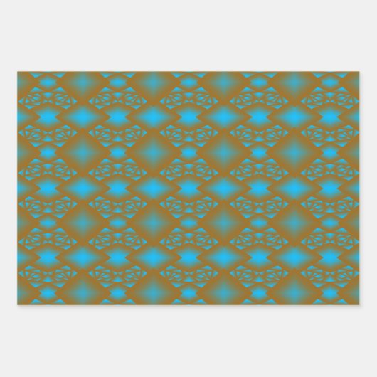 Die geometrische Abstrakte Kunst der Erde und des Geschenkpapier Set (Vorderseite 2)