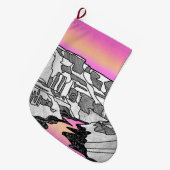 Die geometrische Landschaft des Grand Canyon Großer Weihnachtsstrumpf (Vorderansicht (hängend))