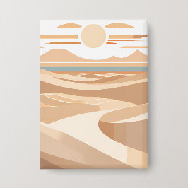 Die geometrische Wüste Button