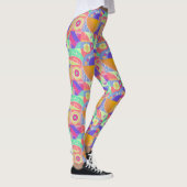 Die geometrischen Muster von Funky Leggings (Rechts)
