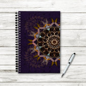 Die geplünderte Krawatte-in-Purpura-Fraktion Notizblock