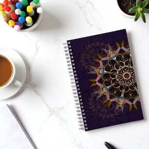 Die geplünderte Krawatte-in-Purpura-Fraktion Notizblock