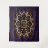 Die geplünderte Krawatte-in-Purpura-Fraktion Wandteppich (Vorderseite)