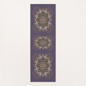 Die geplünderte Krawatte-in-Purpura-Fraktion Yogamatte (Vorderseite)