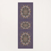 Die geplünderte Krawatte-in-Purpura-Fraktion Yogamatte (Rückseite)